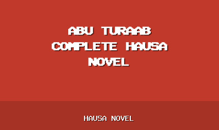 Abu turaab Complete Hausa Novel