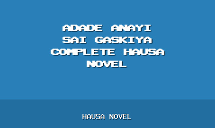 Adade Anayi Sai Gaskiya Complete Hausa Novel