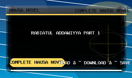 Rabiatul Addawiyya Part 1 Complete Hausa Novel