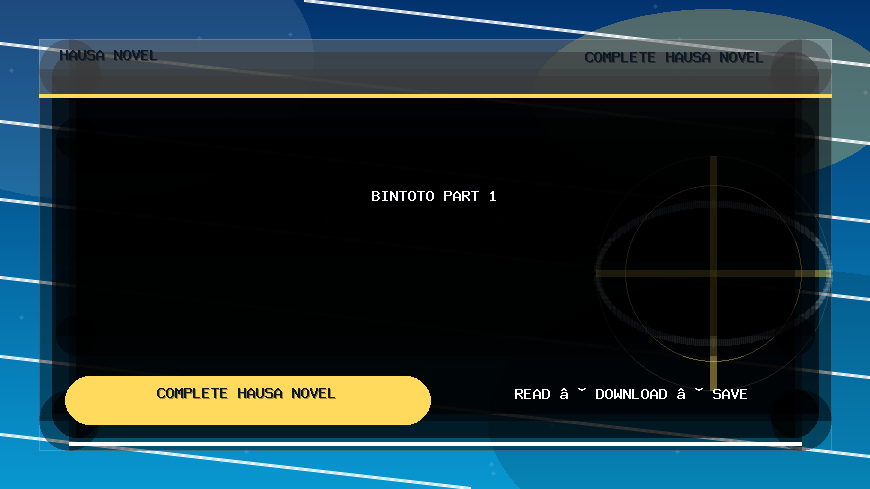 Bintoto Part 1 Complete Hausa Novel
