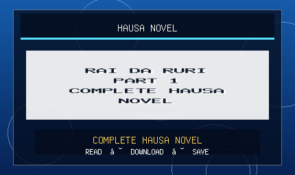 Rai Da Ruri Part 1 Complete Hausa Novel